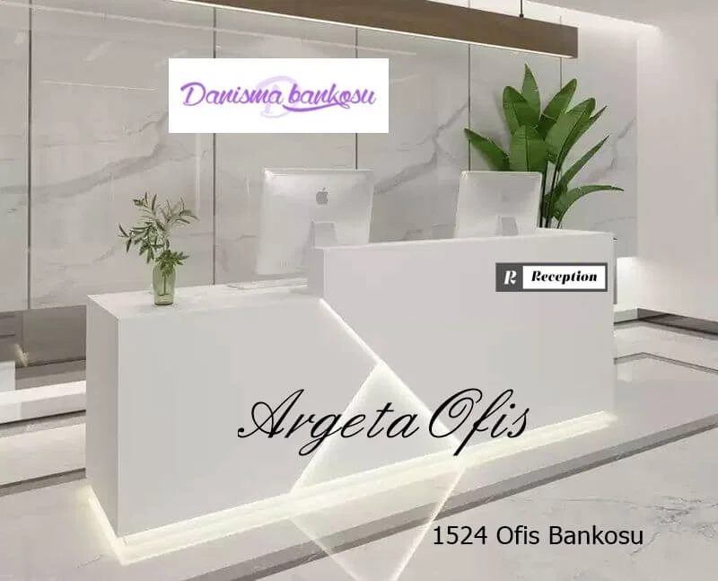 1524 Güzellik Salonu Bankoları - Beyaz ve Beyaz renklerindedir. 1524 Güzellik Salonu Bankoları