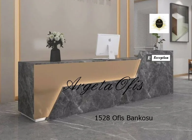 1528 Güzellik Salonu Bankoları - Cosmos ve Gold renklerindedir. 1528 Güzellik Salonu Bankoları