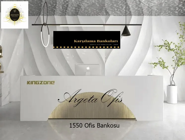1550 Güzellik Salonu Bankoları - Beyaz ve Safir Meşe renklerindedir. 1550 Güzellik Salonu Bankoları