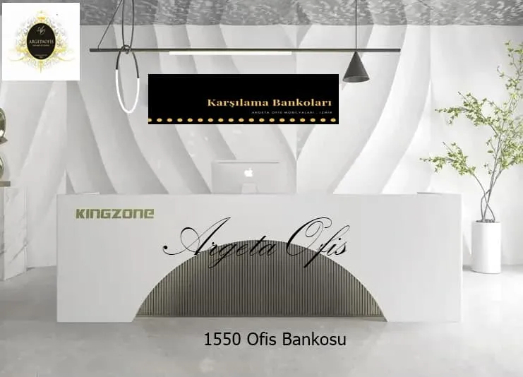1550 Güzellik Salonu Bankoları - Beyaz ve Antrasit renklerindedir. 1550 Güzellik Salonu Bankoları