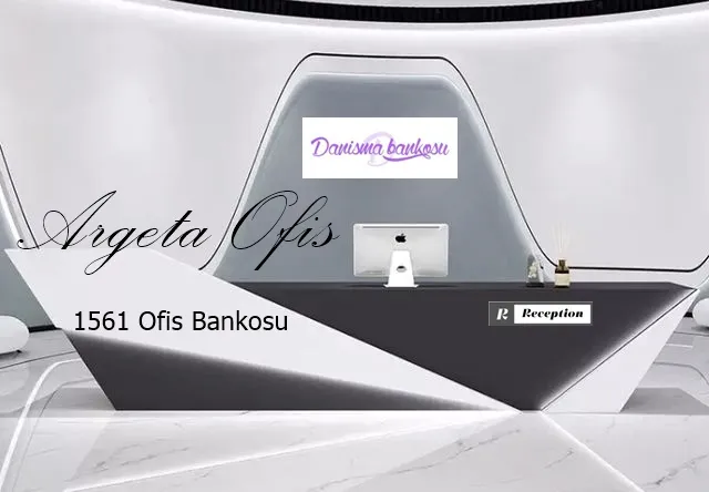 1561 Güzellik Salonu Bankoları - Beyaz ve Antrasit renklerindedir. 1561 Güzellik Salonu Bankoları