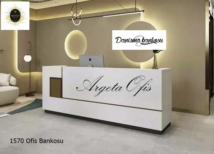 1570 Güzellik Salonu Bankoları - Beyaz ve Cappuccino renklerindedir. 1570 Güzellik Salonu Bankoları