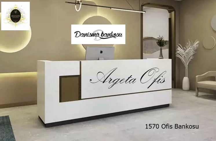 1570 Güzellik Salonu Bankoları - Beyaz ve Cappuccino renklerindedir. 1570 Güzellik Salonu Bankoları