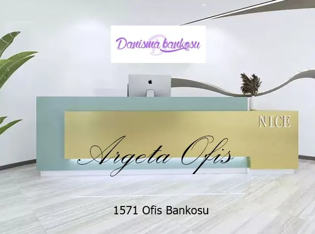 1571 Güzellik Salonu Bankoları - Gri ve Cappuccino renklerindedir. 1571 Güzellik Salonu Bankoları