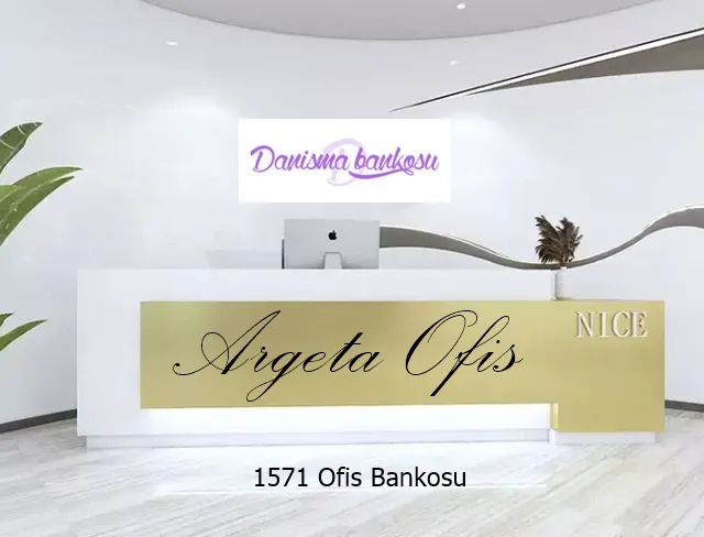1571 Güzellik Salonu Bankoları - Beyaz ve Gold renklerindedir. 1571 Güzellik Salonu Bankoları