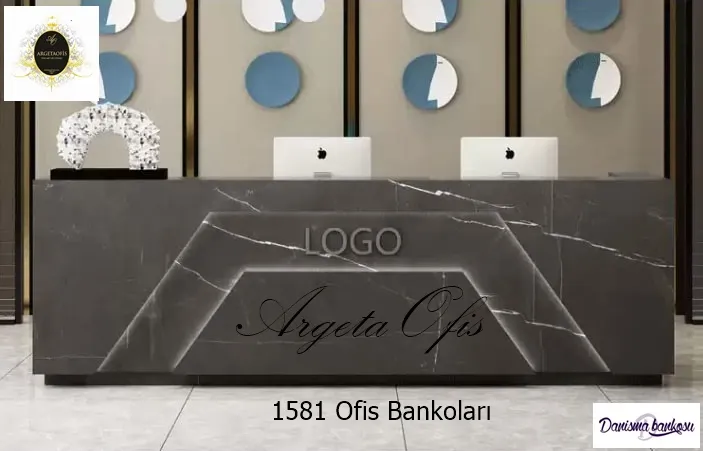 1581 Güzellik Salonu Bankoları - Royal Mermer ve Royal Mermer renklerindedir. 1581 Güzellik Salonu Bankoları