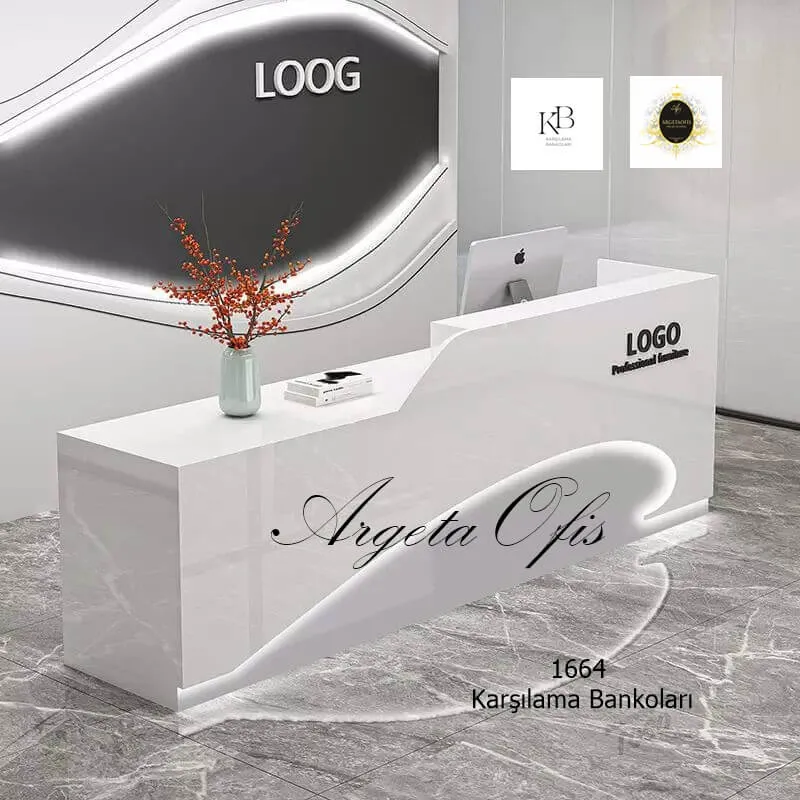 1663 Güzellik Salonu Bankoları - Siyah ve Beyaz renklerindedir. 1663 Güzellik Salonu Bankoları