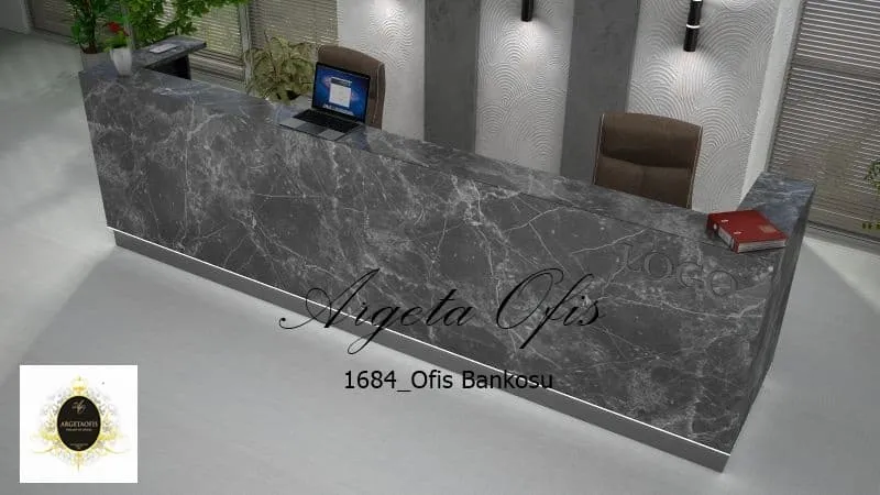 1683 Güzellik Salonu Bankoları - Cappucinno ve Nil Ceviz renklerindedir. 1683 Güzellik Salonu Bankoları