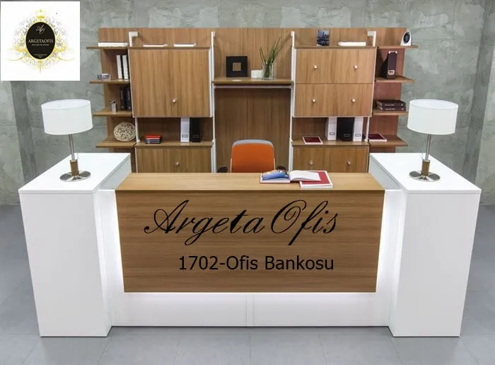 1701 Güzellik Salonu Bankoları - Ceviz ve Beyaz renklerindedir. 1701 Güzellik Salonu Bankoları