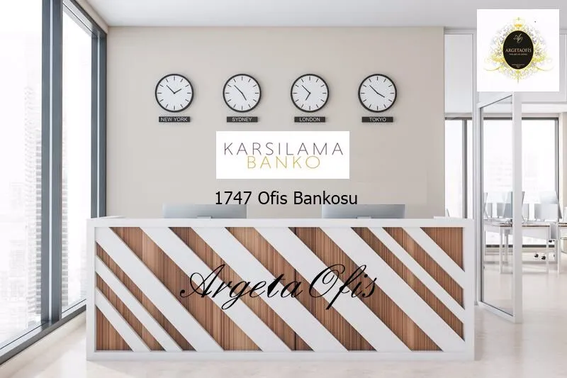 1775 Güzellik Salonu Bankoları - Tuvalu ve Safir Meşe renklerindedir. 1775 Güzellik Salonu Bankoları