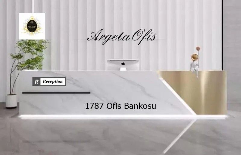 1785 Güzellik Salonu Bankoları - Marmo_Beyaz Mermer ve Beyaz renklerindedir. 1785 Güzellik Salonu Bankoları