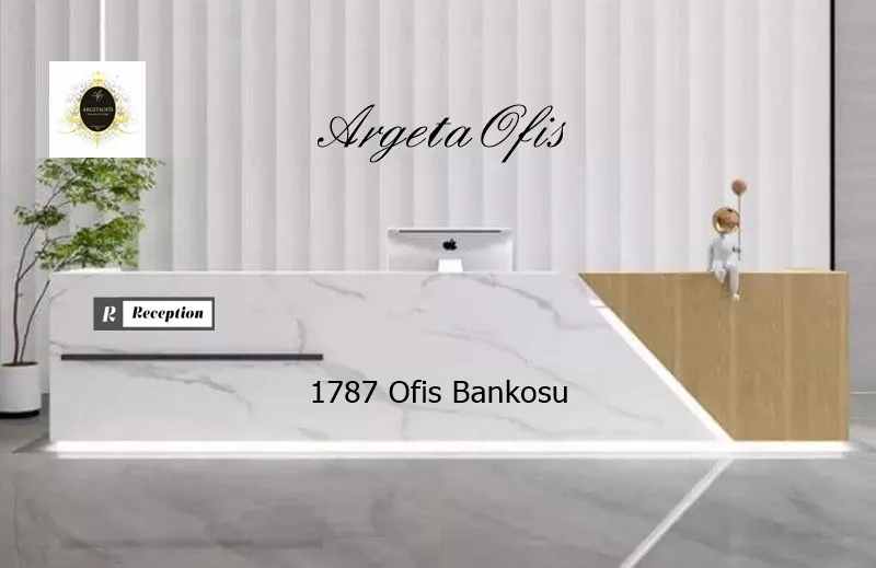 1785 Güzellik Salonu Bankoları - Marmo_Beyaz Mermer ve Beyaz renklerindedir. 1785 Güzellik Salonu Bankoları