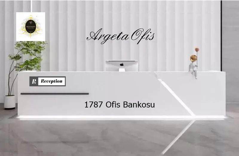 1785 Güzellik Salonu Bankoları - Marmo_Beyaz Mermer ve Beyaz renklerindedir. 1785 Güzellik Salonu Bankoları