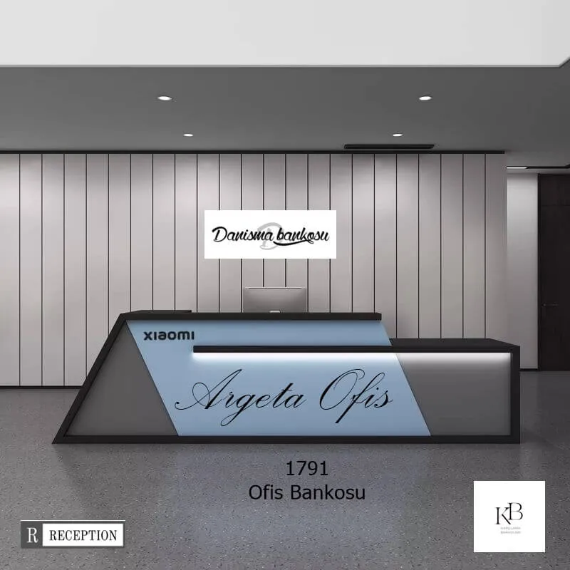 1789 Güzellik Salonu Bankoları - Rambla_Mermer ve Nil Ceviz renklerindedir. 1789 Güzellik Salonu Bankoları