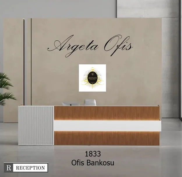 1824 Güzellik Salonu Bankoları - Antrasit ve Beyaz renklerindedir. 1824 Güzellik Salonu Bankoları