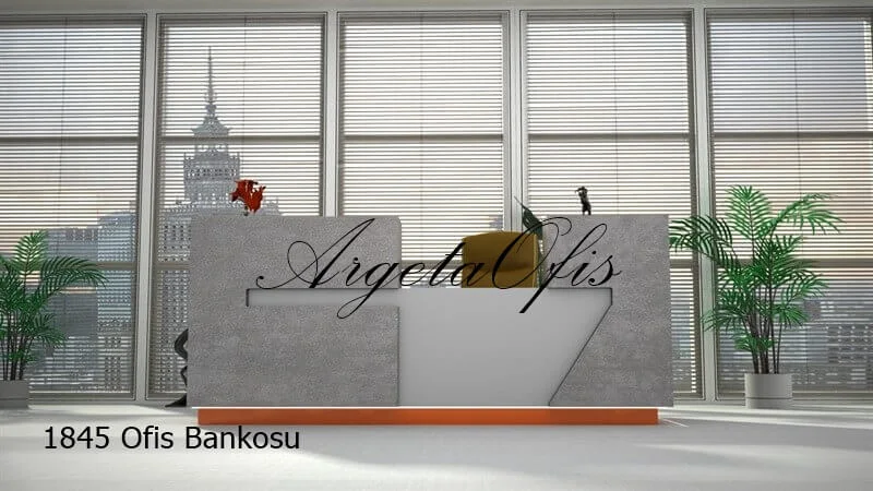 1832 Güzellik Salonu Bankoları - Safir Meşe ve Beyaz renklerindedir. 1832 Güzellik Salonu Bankoları