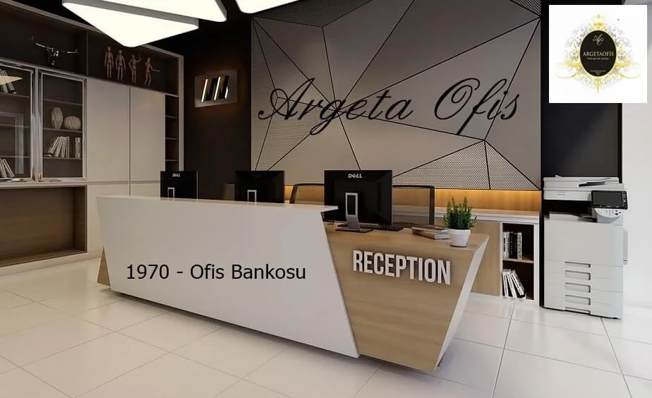 1917 Güzellik Salonu Bankoları - Antrasit ve Beyaz renklerindedir. 1917 Güzellik Salonu Bankoları