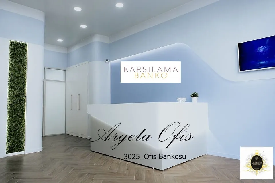 2006 Güzellik Salonu Bankoları - Beyaz ve Safir Meşe renklerindedir. 2006 Güzellik Salonu Bankoları