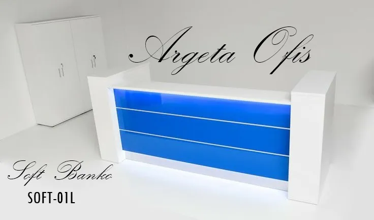 9009 Güzellik Salonu Bankoları - Antrasit ve Beyaz renklerindedir. 9009 Güzellik Salonu Bankoları