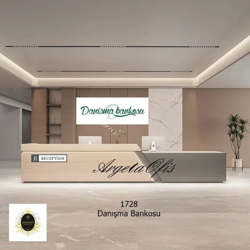 1728 Güzellik Salonu Bankoları - Otel Resepsiyon Tarzında 1728 Güzellik Salonu Bankoları