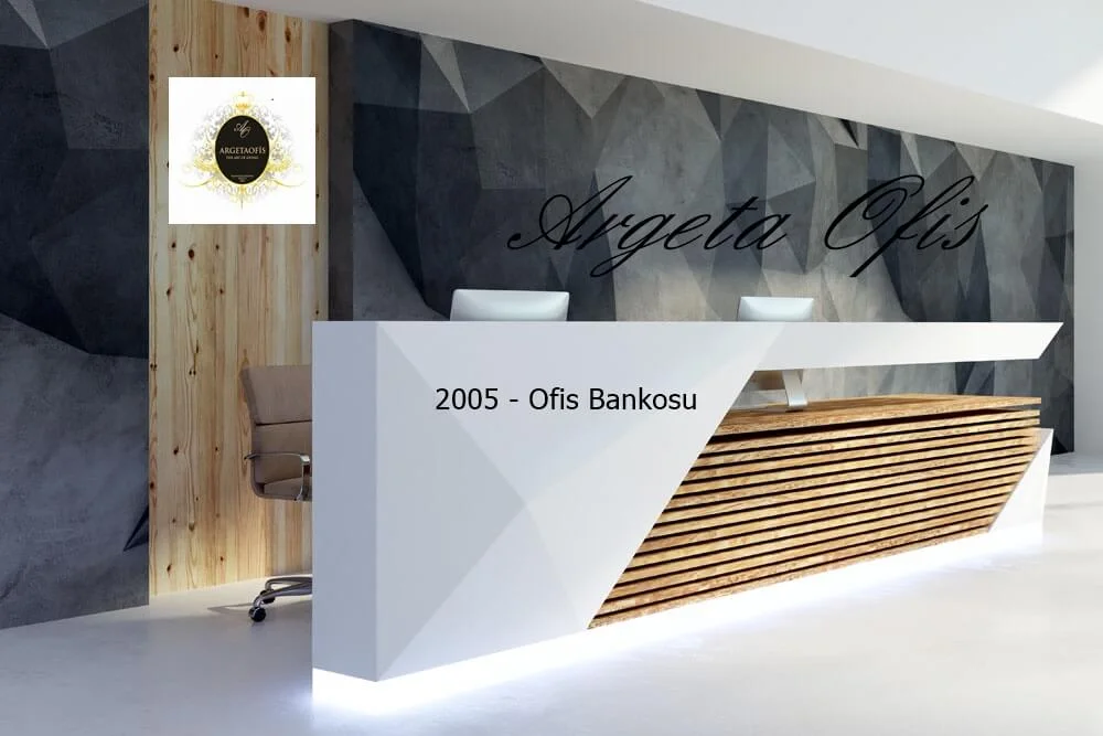 2005 Güzellik Salonu Bankoları - Ahşap Laminalı Fonksiyonel 2005 Güzellik Salonu Bankoları